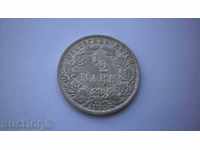 Германия - Империя ½ Maрka 1915 A Рядка Монета