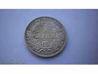 Германия - Империя 1 Maрka 1915 A Рядка Монета