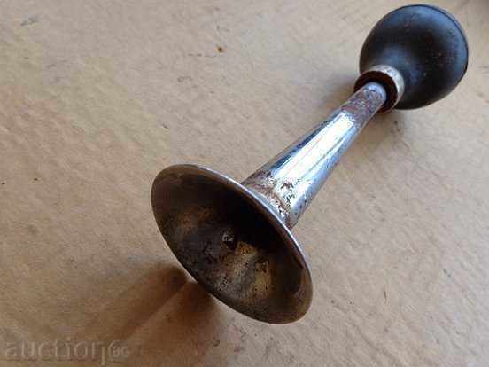 Auction An old trombone from a bicycle, a bicycle, a child's toy Auction An old trombone from a bicycle, a bicycle, a child's toy