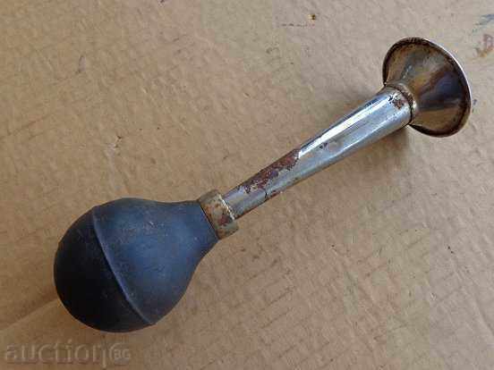 Delivery of An old trombone from a bicycle, a bicycle, a child's toy Delivery of An old trombone from a bicycle, a bicycle, a child's toy