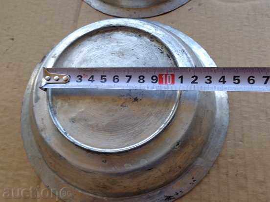 Tinned Sahan with a lid, a copper bowl, a baker, a bowl - 5 Tinned Sahan with a lid, a copper bowl, a baker, a bowl - 5