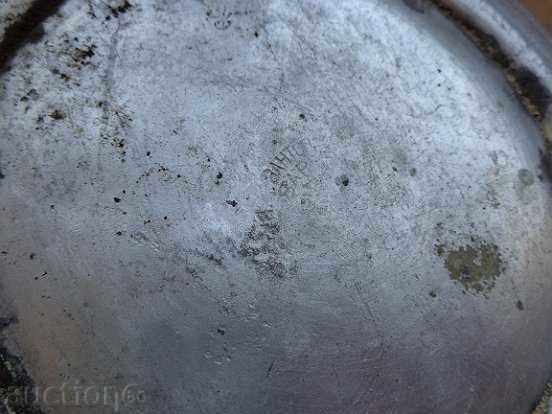 Tinned Sahan with a lid, a copper bowl, a baker, a bowl - 7 Tinned Sahan with a lid, a copper bowl, a baker, a bowl - 7