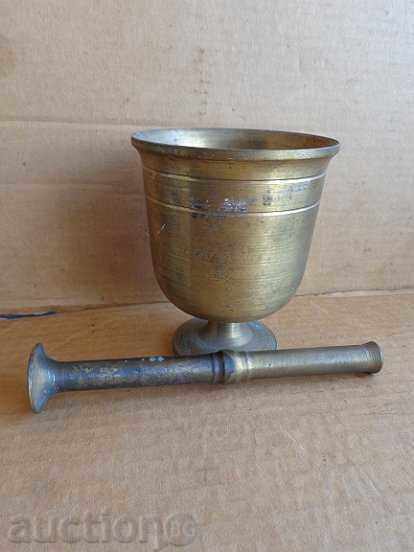 Social bronze mortar with pestle, small mortar with price 88.00 BGN | € 44.99 Social bronze mortar with pestle, small mortar with price 88.00 BGN | € 44.99