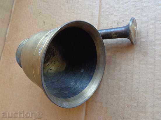 Social bronze mortar with pestle, small mortar - 7 Social bronze mortar with pestle, small mortar - 7