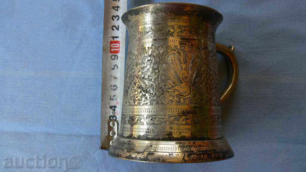 BOKAL, CHESS, SOLD HANDALLY GRAVED - 6 BOKAL, CHESS, SOLD HANDALLY GRAVED - 6