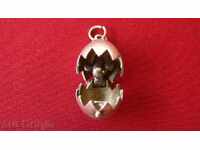 КРАСИВА СРЕБЪРНА  ВИСУЛКА