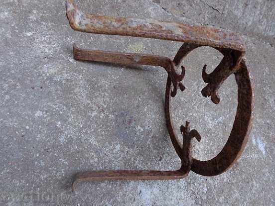 An old forged sack, fireplace, grill, wrought iron - 5 An old forged sack, fireplace, grill, wrought iron - 5