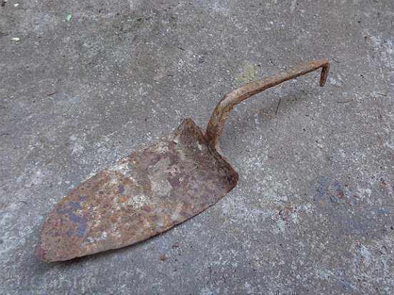 Device, tool, wrought iron trowel - 6