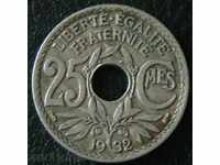 25 centimetri 1932, Franța
