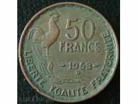 50 de franci în 1953, Franța