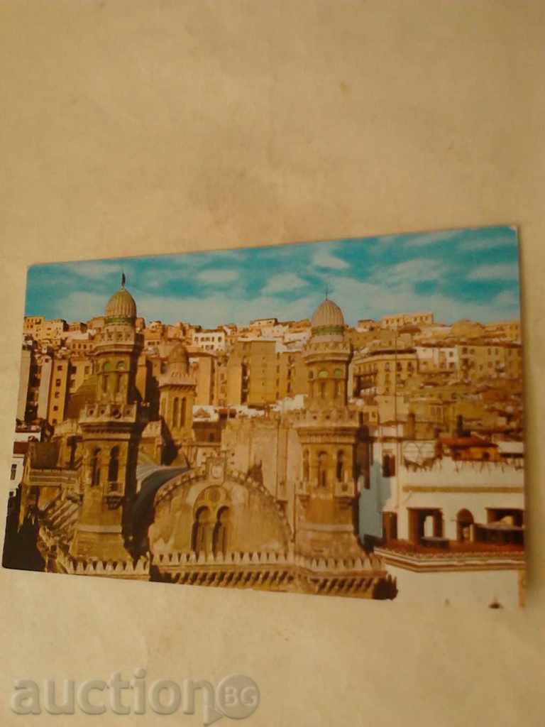 Carte poștală Alger Moscheea Ketchaoua