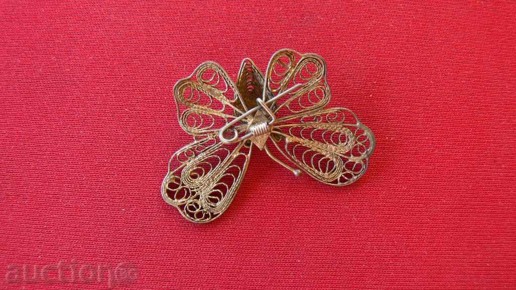 BEAUTIFUL STARA BROSHKA SILVER FILIGRAN with price 40.00 BGN | € 20.45 BEAUTIFUL STARA BROSHKA SILVER FILIGRAN with price 40.00 BGN | € 20.45