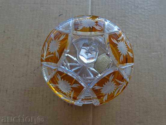 Доставка на Бохемски кристал, кристална захарница, бонбониера, купа Доставка на Бохемски кристал, кристална захарница, бонбониера, купа