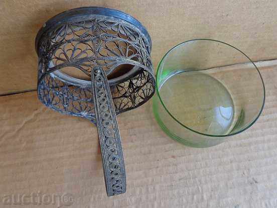 Delivery of Bonbonniere, glass and filigree, service, sugar, USSR Delivery of Bonbonniere, glass and filigree, service, sugar, USSR