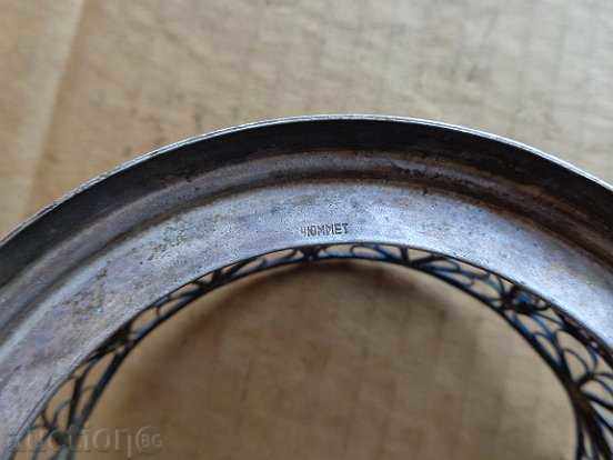 Bonbonniere, glass and filigree, service, sugar, USSR - 6 Bonbonniere, glass and filigree, service, sugar, USSR - 6