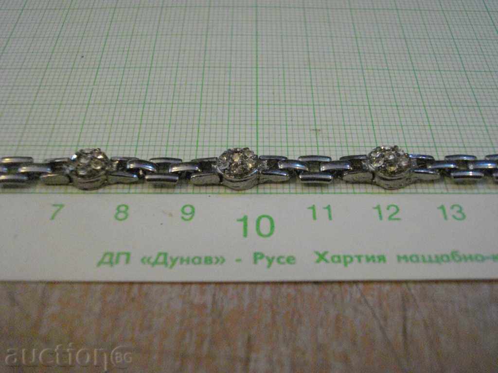 Доставка на Верижка с камъни имитационна бижутерия - 1 Доставка на Верижка с камъни имитационна бижутерия - 1