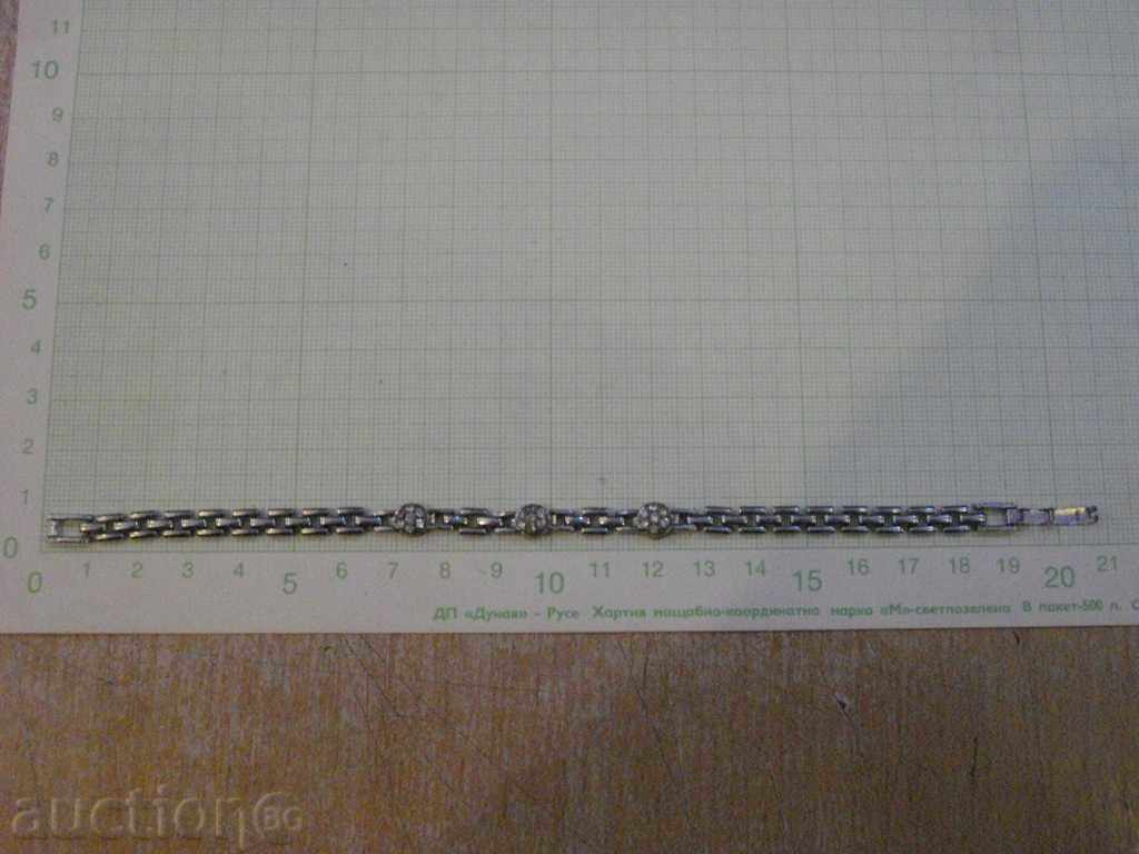 Верижка с камъни имитационна бижутерия - 1 - 7 Верижка с камъни имитационна бижутерия - 1 - 7