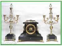 Ceas de șemineu francez în stil Empire