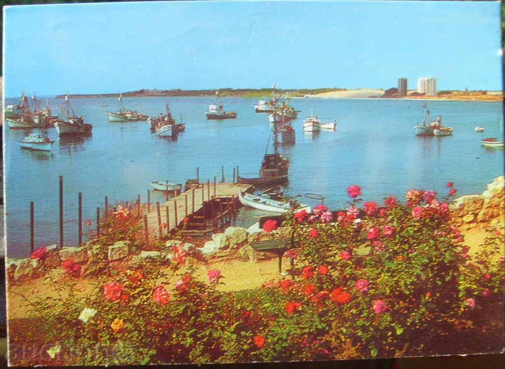 κάρτα - Nessebar / Ψαράς της Wharf - 1980