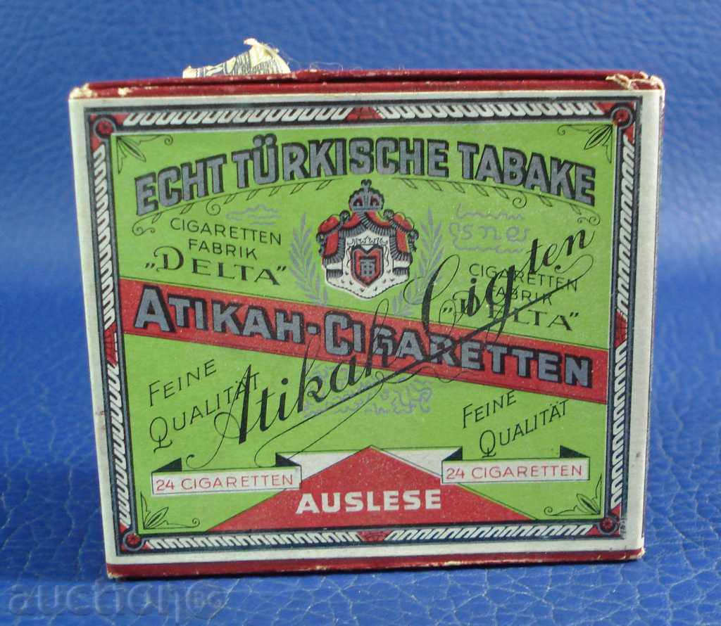 2757th box of cigarettes manufactured Germany Dresden Bandello