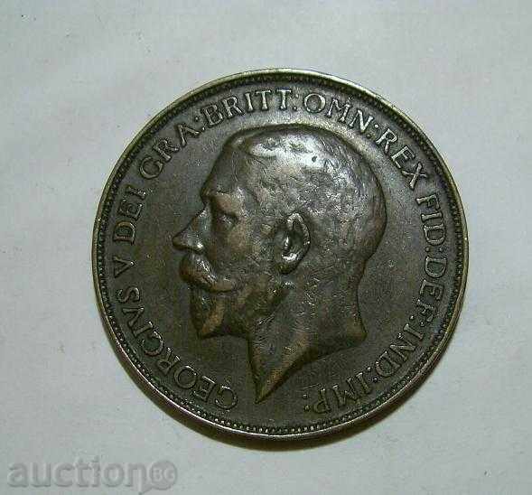 Great Britain 1 penny 1912 H in quality