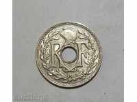 France 5 cents 1924 super quality coin