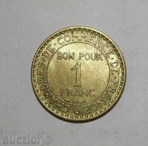 Франция 1 франк 1921 Топ качество с гланца с цена 10.00 лв. | € 5.11 Франция 1 франк 1921 Топ качество с гланца с цена 10.00 лв. | € 5.11