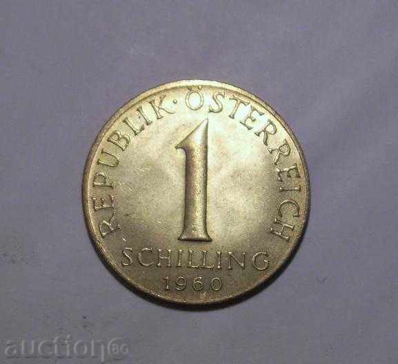 Austria 1 shilling 1960 BUNC wonderful coin with price 20.00 BGN | € 10.23 Austria 1 shilling 1960 BUNC wonderful coin with price 20.00 BGN | € 10.23