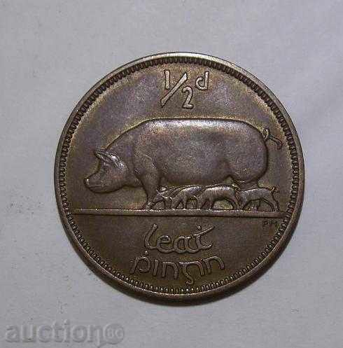 Ireland ½ penny 1935 XF + rare coin! with price 45.00 BGN | € 23.01