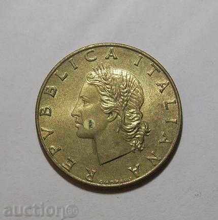 Italy 20 pounds 1957 UNC excellent coin