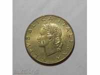 Италия 20 лири 1957 UNC отлична монета