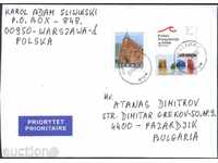 Ταξίδεψα φάκελο με γραμματόσημα από την Πολωνία