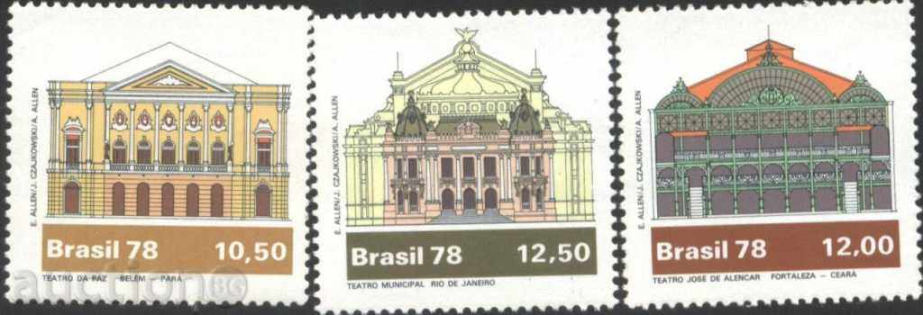 Teatre Pure Brands Arhitectura 1978 din Brazilia