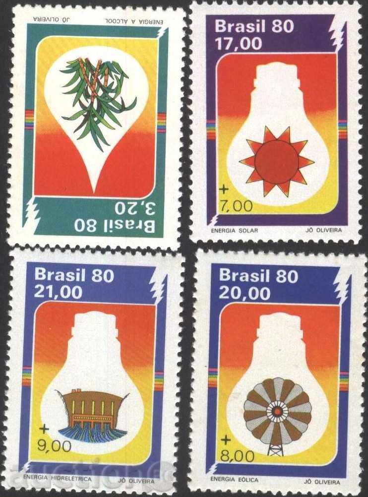 Чисти марки Алтернативни източници на Енергия 1980 Бразилия
