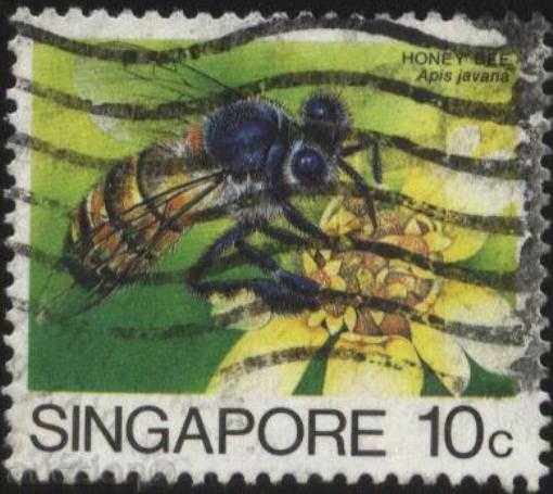 Kleymovana σήμα Μέλισσα 1985 στη Σιγκαπούρη