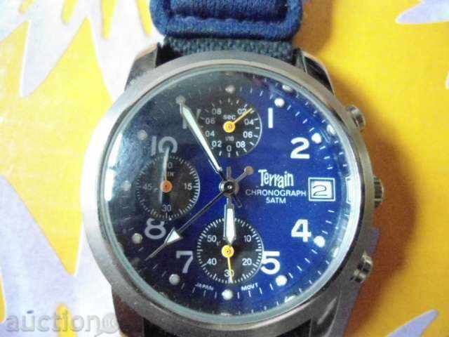 Terrain - chronograph with price 75.00 BGN | € 38.35 Terrain - chronograph with price 75.00 BGN | € 38.35