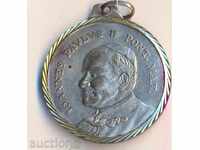 Medalie de Papa Ioan Paul al II-lea, de 32 mm., În 1983