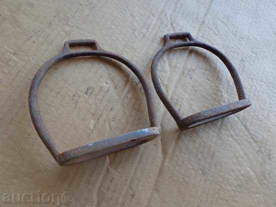 Iron stirrups, spurs, saddle, cavalry with price 43.00 BGN | € 21.99 Iron stirrups, spurs, saddle, cavalry with price 43.00 BGN | € 21.99