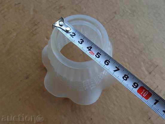 Auction Old lampshade made of glass, cloak, chandelier, lamp, socket Auction Old lampshade made of glass, cloak, chandelier, lamp, socket