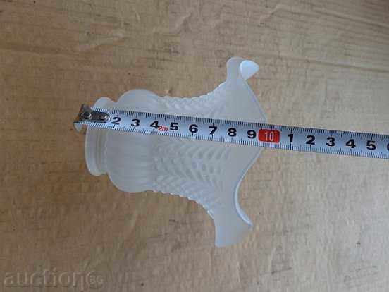 Delivery of Old lampshade made of glass, cloak, chandelier, lamp, socket Delivery of Old lampshade made of glass, cloak, chandelier, lamp, socket