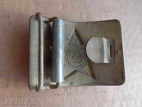 Army bronze belt buckle, buckle, USSR - 7 Army bronze belt buckle, buckle, USSR - 7