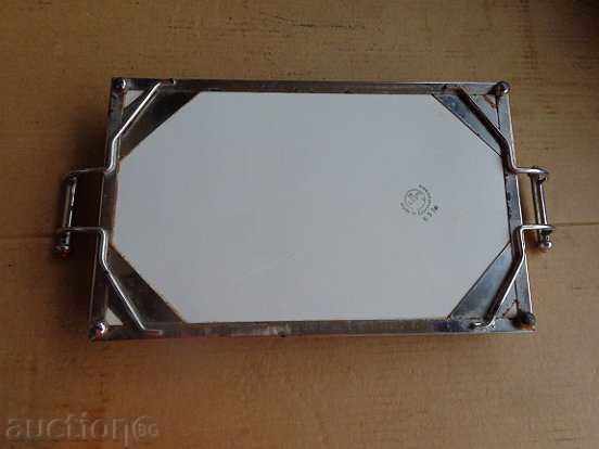 Auction Czech porcelain tray, porcelain, tray, service Auction Czech porcelain tray, porcelain, tray, service