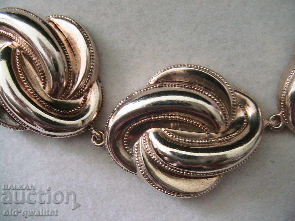 A MAGNIFICENT NECKLACE coming from another ERA, SILVER with GOLD with price 497.00 BGN | € 254.11 A MAGNIFICENT NECKLACE coming from another ERA, SILVER with GOLD with price 497.00 BGN | € 254.11