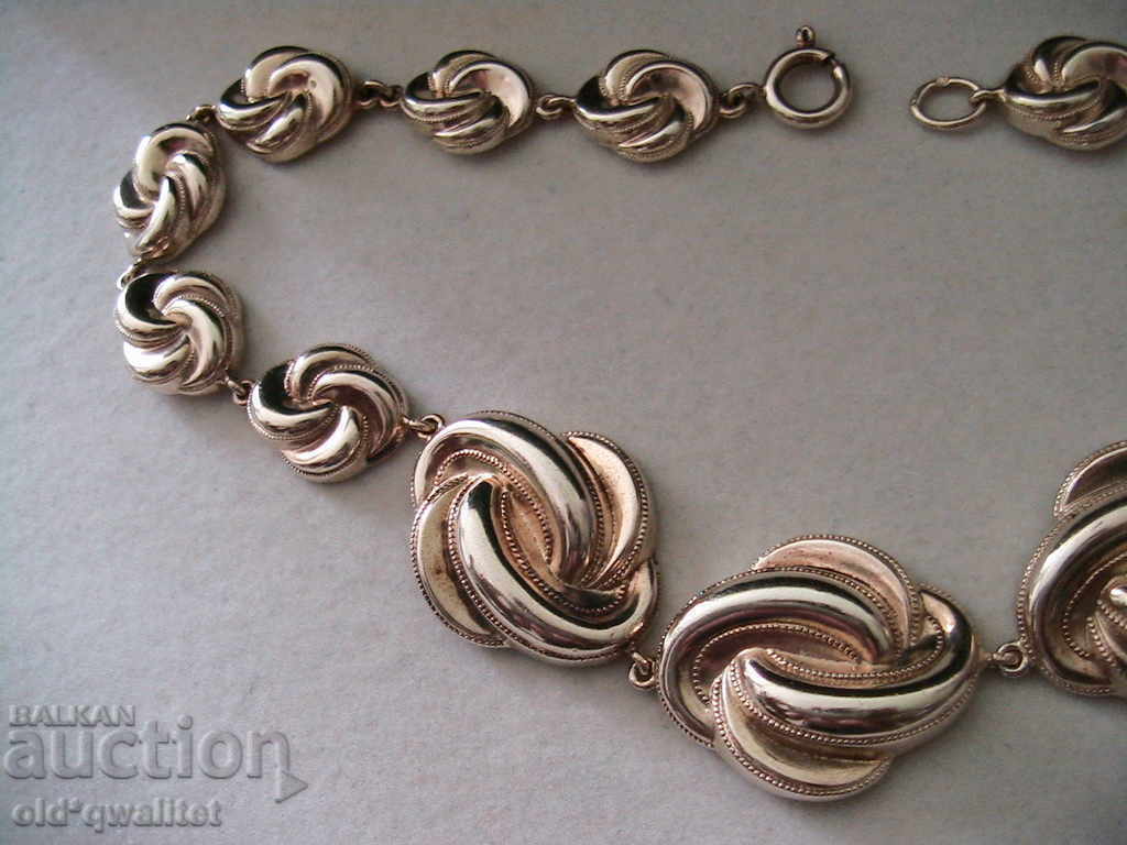 Delivery of A MAGNIFICENT NECKLACE coming from another ERA, SILVER with GOLD Delivery of A MAGNIFICENT NECKLACE coming from another ERA, SILVER with GOLD