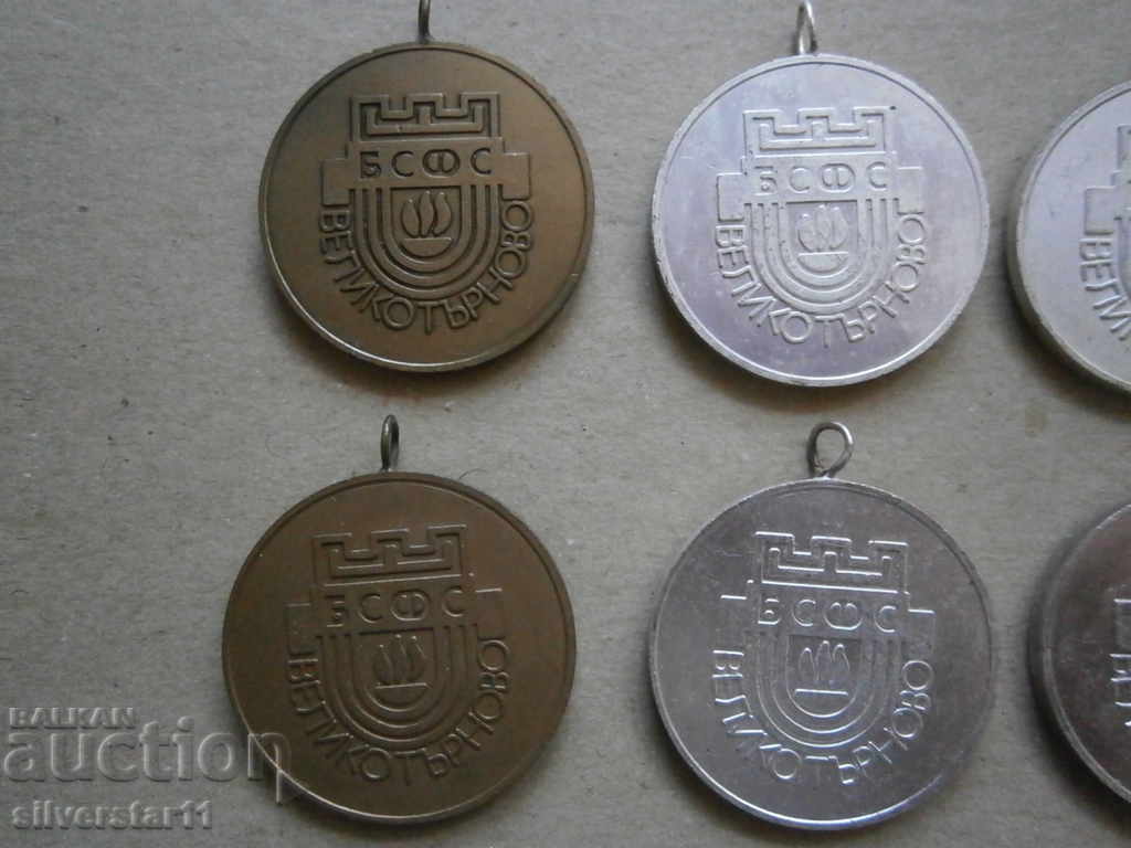 BFFS Lot Medals Medal from Soccer 6pcs with price 21.00 BGN | € 10.74