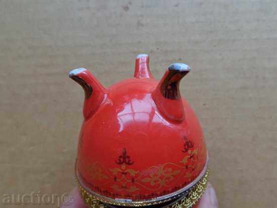 Old Porcelain egg, type Weber, USSR, porcelain - 5 Old Porcelain egg, type Weber, USSR, porcelain - 5