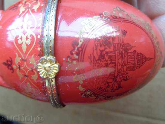 Old Porcelain egg, type Weber, USSR, porcelain - 6 Old Porcelain egg, type Weber, USSR, porcelain - 6