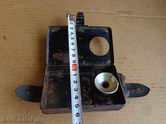 Old railway lantern lantern lamp spotlight - 5