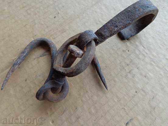 Hook, scraper, wrought iron - 6
