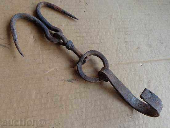 Hook, scraper, wrought iron - 7
